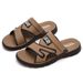 Men's For Home And Outdoor Activities, Lightweight, Soft Soled, Breathable, Beach Dual-use, Men's Sandals_vogvips.com