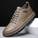 European Warm Series Autumn Thin British Style Martin Low-top Work High-top Thick-soled Men's Leather Boots_vogvips.com
