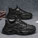 2024 Men's Summer New Breathable Mesh Dad Trendy Versatile Thick-Soled Height-Increasing Sports Casual Shoes_vogvips.com