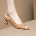 Simon Laina Comfortable Leather Peep-toe Sandals For Women, 2026 Summer New Model, Leather, Soft Sole, Medium Heel,_vogvips.com