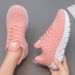 Foreign Trade Large Size Lace-up Sneakers Women's Spring And Autumn Lightweight Travel Running Shoes_vogvips.com