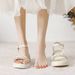 Sandals Women's Summer Skirt French Fashion Word With Fairy Style Platform High Heels_vogvips.com