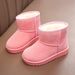 Autumnandwinterbabysmallchildren's Cottonshoeswithpadding, Children's Snowboots With Fur, Martin Boots, Fashionable Boysand Girls'short Boots,trendy_vogvips.com