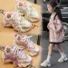 Sports Childrens Breathable Dad 2024 Spring And Autumn New Mesh Running Girls Casual Shoes S260706_vogvips.com
