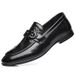 New Korean Business Formal Casual Shoes, Comfortable And Versatile British Style Breathable Loafers, Men's Leather Shoes_vogvips.com