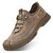 2024 Summer Sandals Genuine Leather Sports Outdoor Hiking Mesh Men's Non-Slip Slip-On Casual Versatile Shoes_vogvips.com