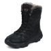 Men's Casual Winter Snow Boots With Fur Lining, Non-Slip Rubber Sole, Warm & Comfortable High-Top Boots For Cold Weather, Sizes 39-46_vogvips.com