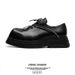 Buffny Men's Chunky Sole Square Toe Zip-Up Leather Shoes - Punk Gothic Business Casual Shoes For Men_vogvips.com