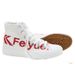 Feiyue Women's Canvas Shoes Versatile High-Top Sneakers New Letter Print White Shoes Trendy Couple Casual Shoes Men_vogvips.com