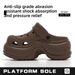 Women's Clog 2026 New Summer Fashion Outdoor Non-Slip Height-Increasing Casual Thick-Soled Closed-Toe Sandals_vogvips.com