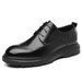 Men's Genuine Leather Dress Shoes Business Formal Wedding Shoes Single Sole_vogvips.com