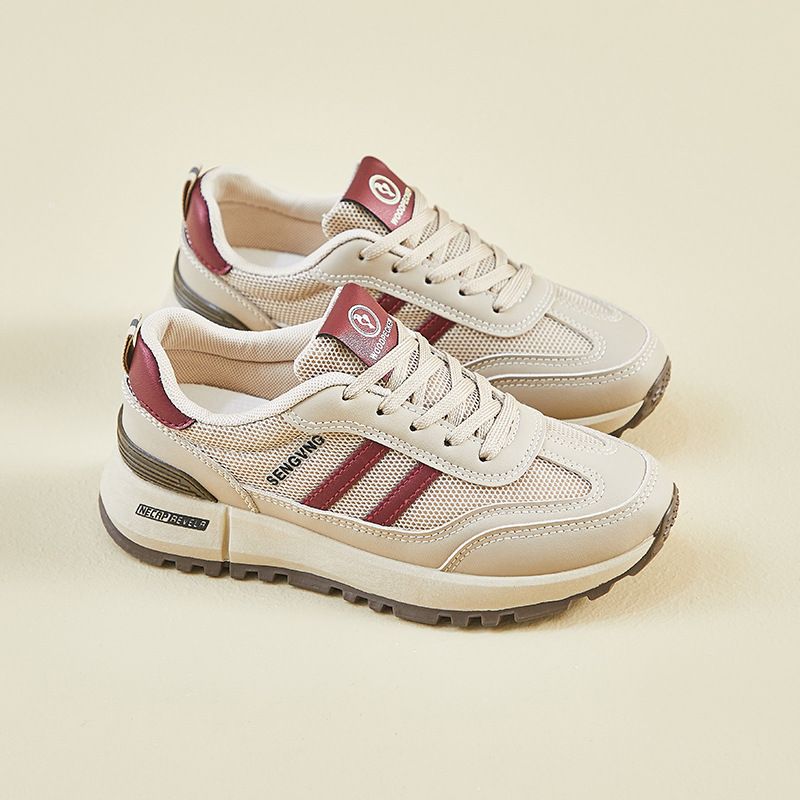 Dad Shoes Female Student Sports Running Casual Platform Heightening Shoes Street Shoes_vogvips.com
