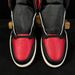 New Pure Original High Top Red Toe Obsidian North Carolina Blue Black Orange Shattered Buckle Qiao 1 Sports_vogvips.com