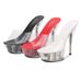 Women's High Heel Sandals For Nightclub Party Show Performance - Crystal Sole Platform Dance Shoes With Non-Slip Rubber Bottom_vogvips.com