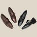 Autumn Winter New Style Single Square Toe Retro Thick One Strap Mary Jane Low Heel Shallow Mouth Leather Shoes Sole Soft_vogvips.com