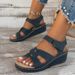 New Large Casual Sandals Women's Shoes Women's Wedge Sandals_vogvips.com