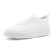 Black Men's Slip-On Skateboard Round Toe Lazy Casual Lightweight Sneakers Export Flat Shoes For Men_vogvips.com