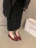 Black 2025 New Summer Flat Bottomed French Spring And Autumn Mary Jane Small Leather Women's Single Shoes_vogvips.com