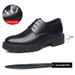 Men's Elevator Shoes 8cm Thick Sole Breathable Hollow Out Formal Dress Shoes 10cm Height Increasing_vogvips.com