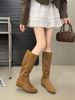 2026 British Style Retro Round Toe Chunky Heel Short For Women Autumn New Fashion Versatile Stylish Lightweight Martin_vogvips.com