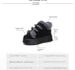 Women's Shoes New Style Genuine Leather And Rabbit Fur Slip On Mary Jane Furry Shoes With Increased Height And Thick Soles_vogvips.com