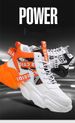 Autumn Men's Shoes, Winter Middle School Basketball And Running Shoes, Teenagers' Casual High-top Thick-soled Dad Trendy Shoes_vogvips.com