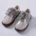 Ballet Style Pearl Bow Lace Fungus Ruffle Shoelaces Suitable For Ballet Shoes T Head_vogvips.com