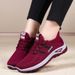 Women Casual Sports Breathable Lightweight Sneakers Anti-slip Flats Outdoor Running Walking Female Vulcanized Shoes_vogvips.com