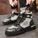 European Warm Series Martin New British Style Thick Sole Motorcycle Work Outdoor Casual Trendy Short Men's Boots_vogvips.com