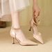 Qianluhui Patent Leather Classic Fashionable Modern Women's Sandals For Urban Professionals, Business Trips, Training,_vogvips.com