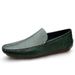 wangjia Wangjia Cowhide Driving Loafers Men's Slip-On Spring Casual Export Large Size Small Leather Shoes_vogvips.com