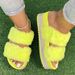 Women’s Shoes Casual 43 Large Size Rhinestone Slippers Shoes_vogvips.com