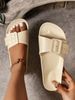 Women's Fashion Slippers Waterproof Non-Slip Soft Sole Wear-Resistant Home Outdoor Slip-On Comfortable Slippers_vogvips.com