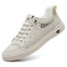 Summer Autumn Cow Leather Sneakers For Men Fashion Casual White Board Shoes Male Breathable Driving Shoes Man_vogvips.com