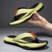 New Style Clip On Slippers Men's Summer Sandals, Korean Version Beach Trend, Wearing Non Slip Flip Flops For Men_vogvips.com