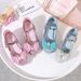 2026 Spring Autumn Princess And Leather Soft Sole Little Girls' High Heels Children's Crystal Single Shoes For Young Gir_vogvips.com