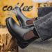 Men's Retro Military Combat Boots With Square Toe & PU Leather Upper, Mid Heel & Rubber Sole For Fall Season Leather Boots OPP Zipper_vogvips.com