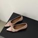 Spring 26: Soft Peach Color Feminine French Pointed-Toe Sandal For Women_vogvips.com