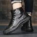 2025 Autumn New Men's High-Top Trendy Work British Style Short Mid-Top Boots_vogvips.com