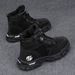 European Warm Series Autumn Winter New Leather Warm High-top Martin With Rotating Buckle Slip-on Outdoor Sports Yellow Men's Boots_vogvips.com