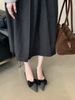 Butterfly Knot Shoe Fairy Flat Shoes, Autumn 2025 New Fashion Pointed Shallow Mouth Single Shoe, Gentle Evening Style_vogvips.com