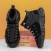 High Top Casual Hiking Shoes, Labor Protection Shoes, Anti Slip And Waterproof Thick Soles, Casual_vogvips.com