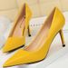 BIGTREE Shoes Glossy Patent Leather Women's Pumps Professional OL High Heels Stiletto Ladies Shoes Plus Size 43 All-match Heels_vogvips.com