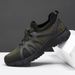 Men's Breathable Mesh Casual Shoes - New Soft Sole Water-Friendly Sneakers, Black Chunky Anti-Slip & Dirt-Resistant Shoes_vogvips.com