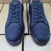 logo 1 Correct Red Sole European Version Royal Blue Suede Outdoor TPU Embroidered Skateboard Shoes_vogvips.com