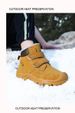 Winter Children's Snow Boots With Cotton For Men, Warm High-top Trendy Thick Cotton Shoes For Women_vogvips.com