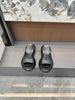 Women SS26 Summer Trendy Platform Slides Cross Floral Embroidery Badge Thick Sole Street Casual Two-Wear Sandals_vogvips.com