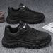 Casual Sneakers 2024 Black Fashion Platform Shoe Outdoor Mesh Breathable Vulcanized Sport Shoes For Men Erkek Ayakkabı_vogvips.com