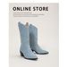Western Cowboy Martin For Women 2025 Spring And Autumn New Style Chunky Heel Slimming Over-the-Knee Mid-Calf Pointed Toe_vogvips.com