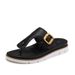 Women's Open-Toe Sandals For Outdoor Wear, Fashionable Summer New Versatile Comfortable Non-Slip Vacation Beach Slippers_vogvips.com
